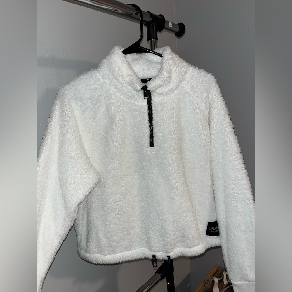 Calvin Klein Sherpa Jacket. NEVER WORN! Great condition!